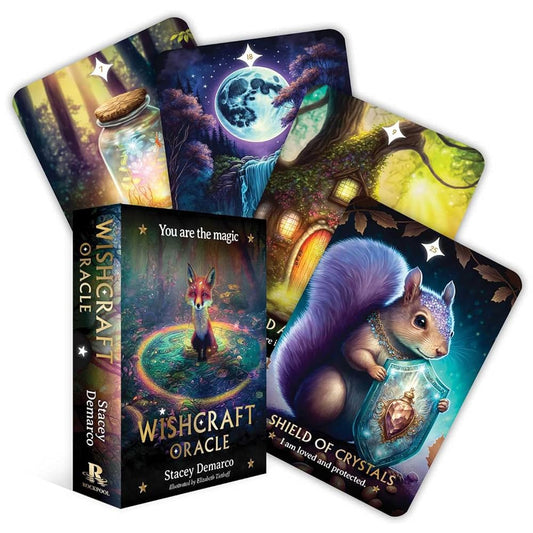 Wishcraft: You Are the Magic by Stacey Demarco – empowering oracle deck for manifesting wishes and personal magic.
