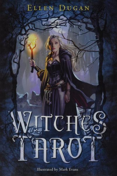 Witches Tarot by Ellen Dugan with vivid artwork and mystical symbolism for modern witchcraft practice.
