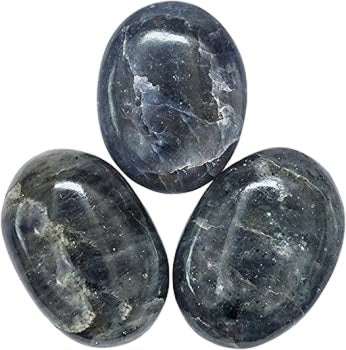 Iolite Palm Stone Gallet - India