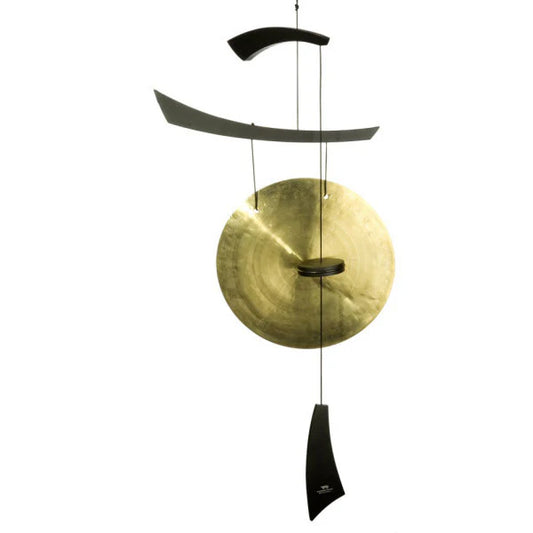 Woodstock Chimes Natural Emperor Gong Wind Chimes – majestic gong-style chime for powerful sound, balance, and outdoor harmony.
